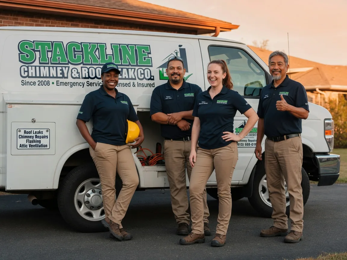 Chimney flashing repair company in Wingina, VA